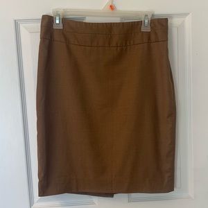 The Limited Camel Pencil Skirt